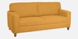 Utopia Fabric 3 Seater Sofa In Yellow Colour