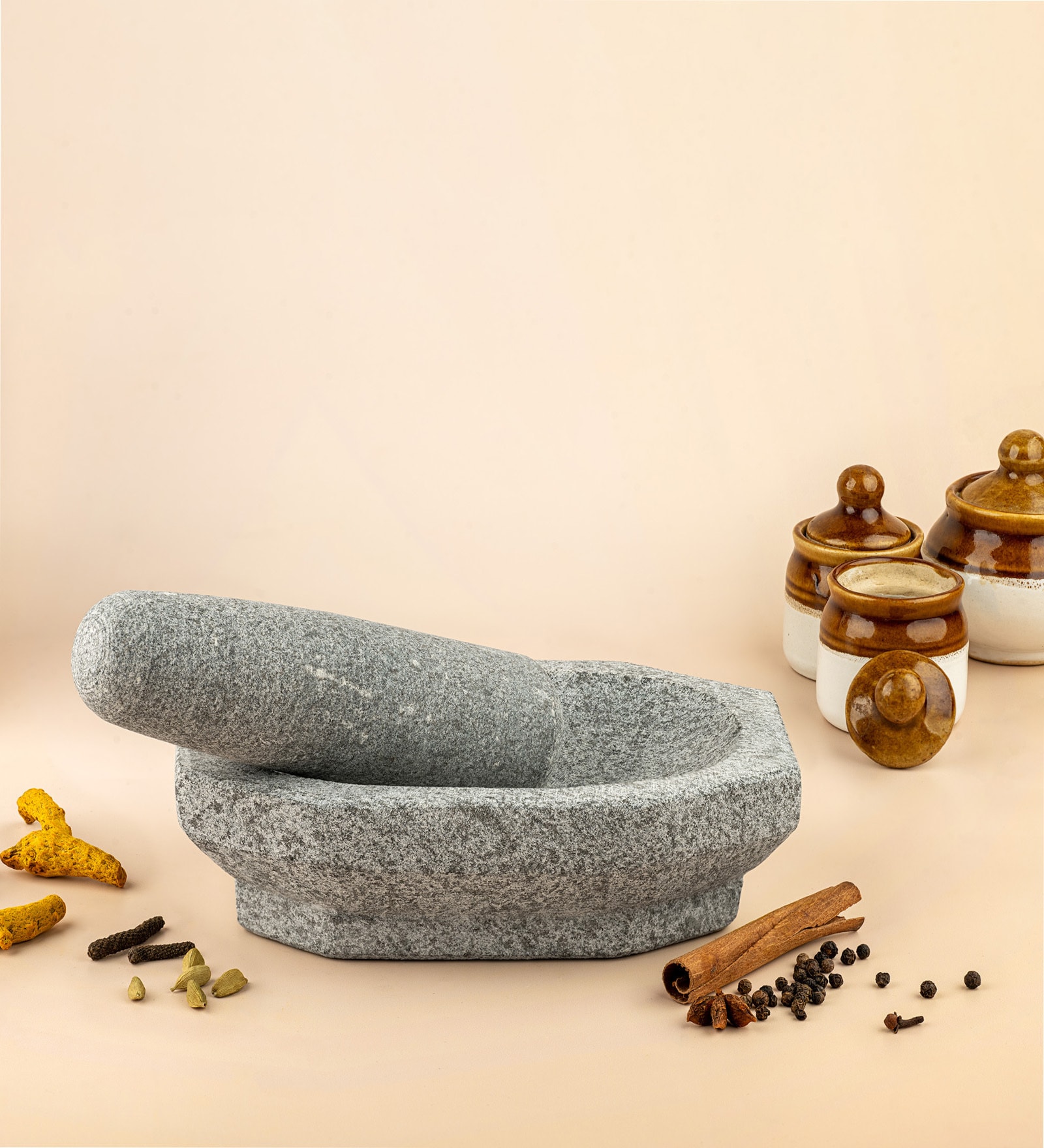 Uthukuli Stone Mortar & Pestle