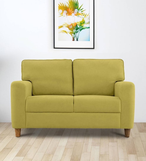 Utopia Fabric 2 Seater Sofa In Green Colour