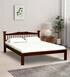 Buy Uttara Sheesham Wood Queen Size Bed In Honey Oak Finish Online