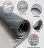 Grey Anti Slip Kitchen Dry Mat Pack of 6