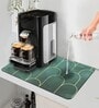 Green Anti Slip Kitchen Dry Mat Pack of 6