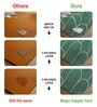Green Anti Slip Kitchen Dry Mat Pack of 6