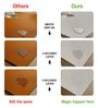 Grey Anti Slip Kitchen Dry Mat Pack of 4