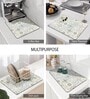 Geometric Anti Slip Kitchen Dry Mat Pack of 2