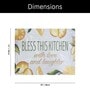 Lemon Anti Slip Kitchen Dry Mat Pack of 2