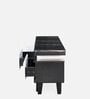 Utopia TV Console in Black & White Finish