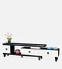 Utopia TV Console in Black & White Finish