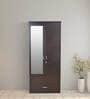 Utsav 2 Door Wardrobe in Wenge Finish with Mirror