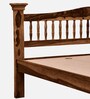 Uttara Sheesham Wood King Size Bed In Provincial Teak Finish
