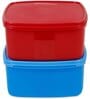 Varmora V Fresh Container | Organised Kitchen | Stackable | Durable | For Pulses,Cereals, Snacks |Assorted |Set of 2- 2000ml each