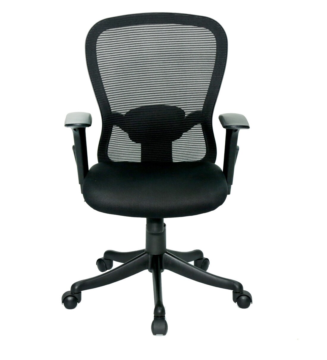 Buy Vancouver Mid Back Ergonomic Chair in Black Colour by Office Today ...