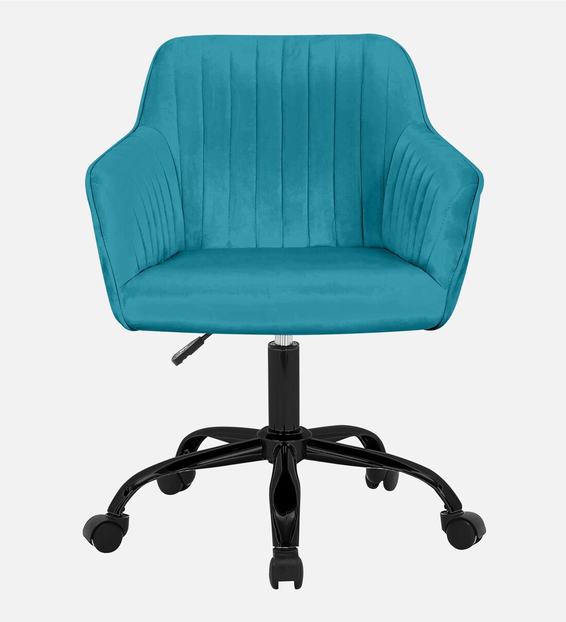 Buy Vanessa Velvet Guest Chair In Sky Blue Colour at 50% OFF by Furncasa |  Pepperfry