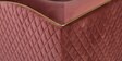 Valencia Velvet LHS Sectional Sofa in Wine Red Colour
