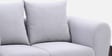 Valentini Boucl  Fabric 2 Seater Sofa in Ash Grey Colour
