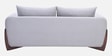 Valentini Boucl  Fabric 3 Seater Sofa in Ash Grey Colour