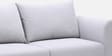 Valentini Boucl  Fabric 3 Seater Sofa in Ash Grey Colour