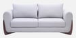 Valentini Boucl  Fabric 3 Seater Sofa in Ash Grey Colour