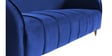 Hairo Velvet 2 Seater Sofa In Blue Colour