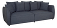 Blow 3 Seater Sofa in Graphite Grey Colour