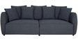 Blow 3 Seater Sofa in Graphite Grey Colour