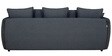 Blow 3 Seater Sofa in Graphite Grey Colour