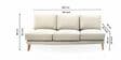 Varna Boucle Upholstered 3+2+1+1 Sofa Set In White Color