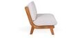 Varna White Boucle Upholstered 1+1 Seater Sofa Set
