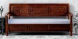 Vayaka Sheesham Wood 3 Seater Sofa With Storage In Provincial Teak Finish