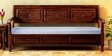 Vayaka Sheesham Wood 3 Seater Sofa With Storage In Provincial Teak Finish