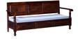 Vayaka Sheesham Wood 3 Seater Sofa With Storage In Provincial Teak Finish