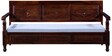 Vayaka Sheesham Wood 3 Seater Sofa With Storage In Provincial Teak Finish