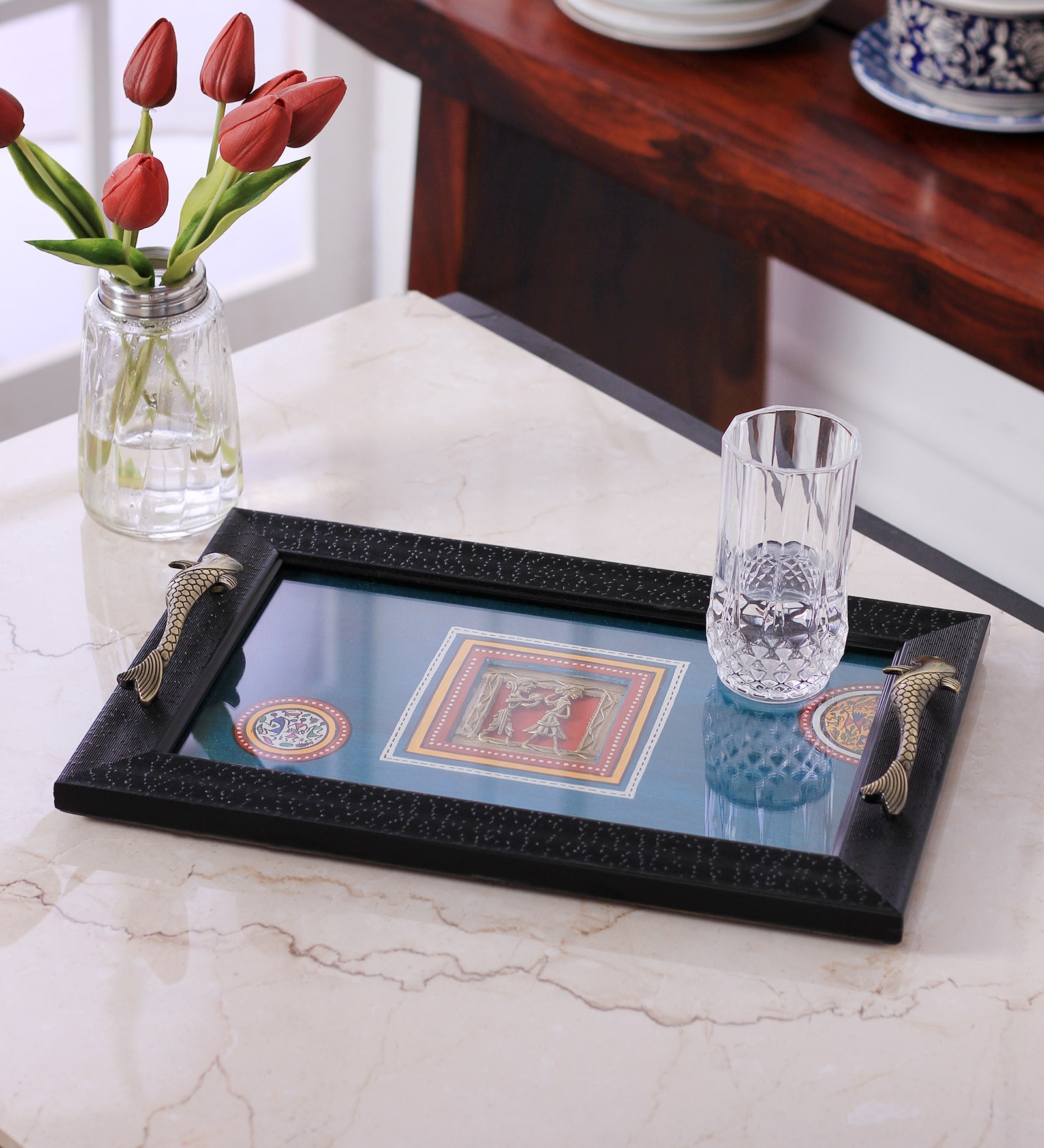 Acrylic Rectangle Serving Tray