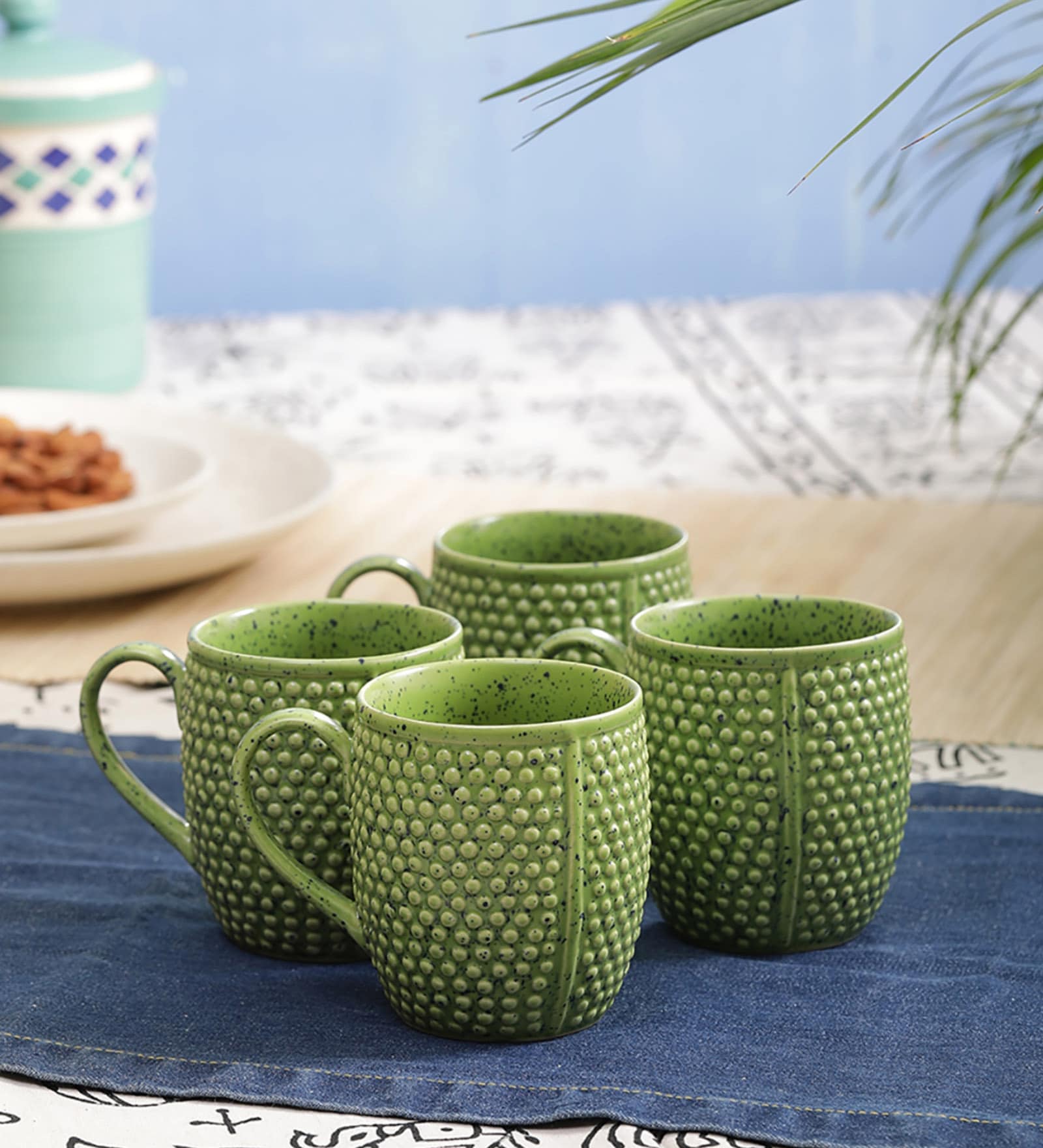 Ceramic 250 ML Mug- Set of 4