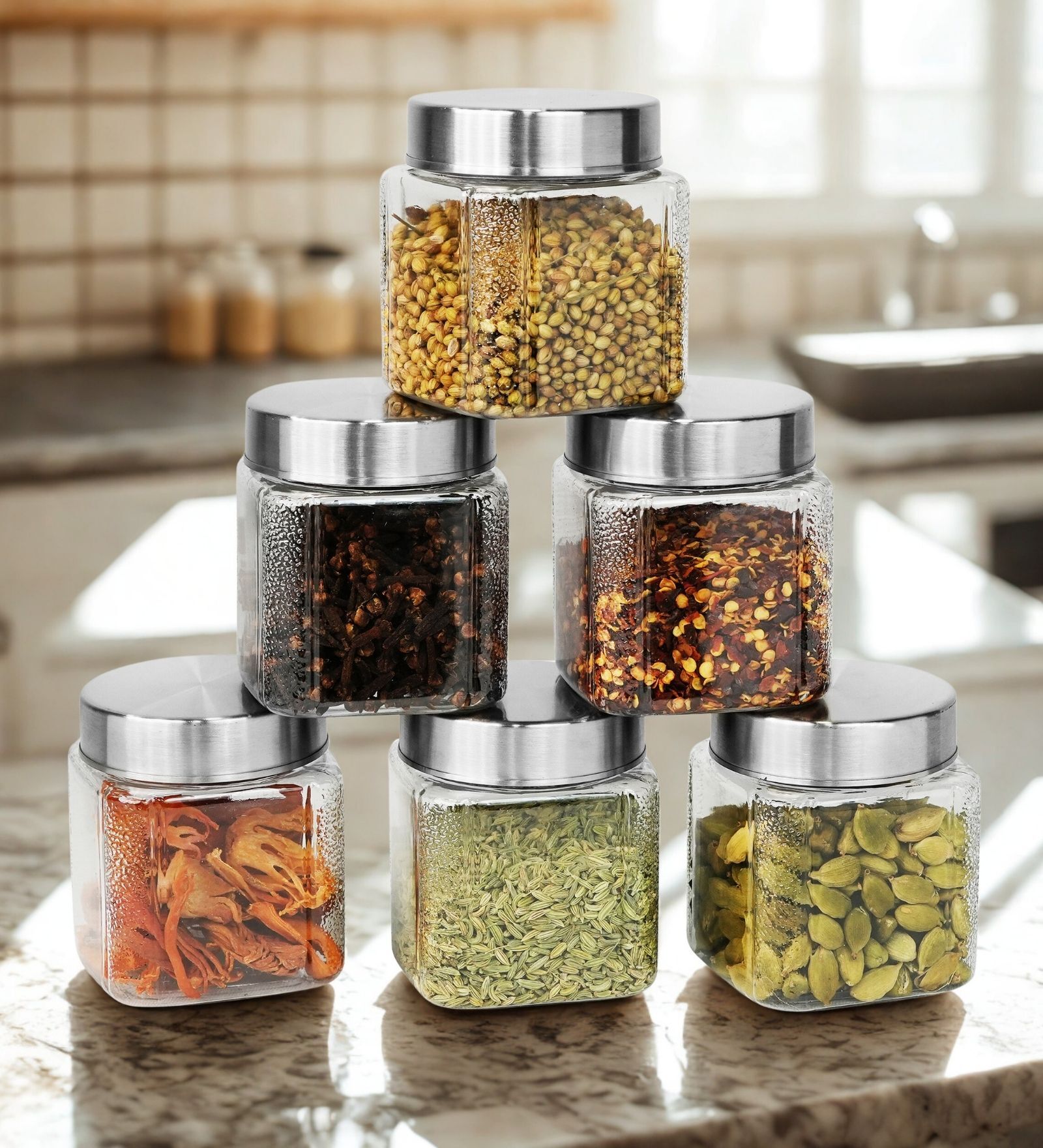 Varg Stainless Containers 250 ML (6pcs Set)