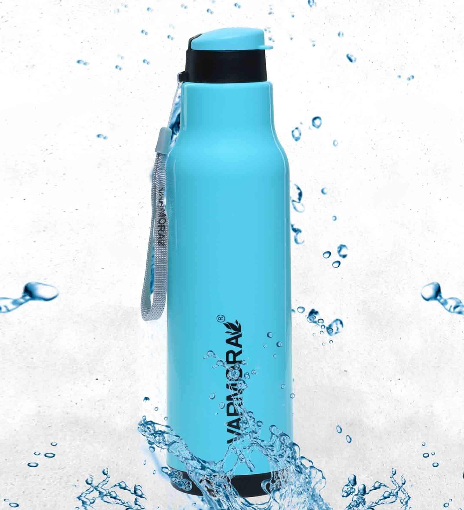 Varmora Sofia| Plastic Insulated Water Bottle| FDA Approved BPA-Free | Hot & Cold Compatible | 1000ml- Pista Green
