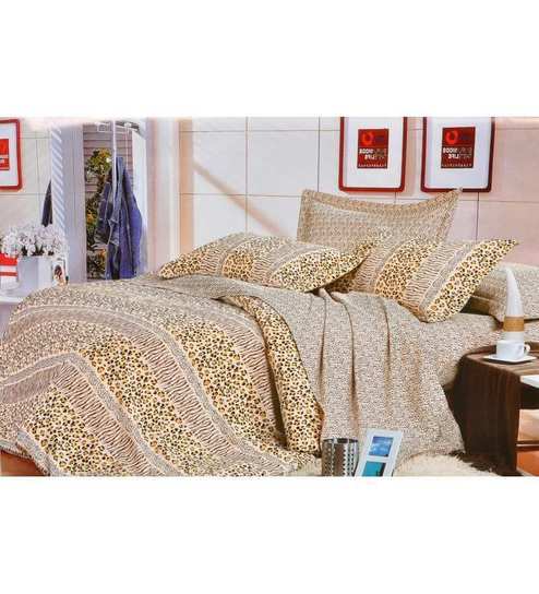 Valtellina Exquisite Leopard Print Single Bed Sheet Set By