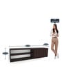 Vactor TV Console for TVs in Wenge Finish for TVs up to 55"