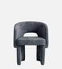 Vaerelle Sculpt Lounge Chair In Steel Blue Colour