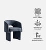 Vaerelle Sculpt Lounge Chair In Steel Blue Colour