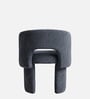 Vaerelle Sculpt Lounge Chair In Steel Blue Colour