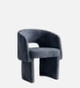 Vaerelle Sculpt Lounge Chair In Steel Blue Colour