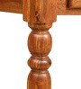 Vaina Solid Wood Console Table In Provincial Teak Finish