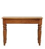 Vaina Solid Wood Console Table In Provincial Teak Finish