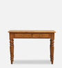 Vaina Solid Wood Console Table In Provincial Teak Finish