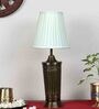 Vaishnavi Table Lamp With Ivory Pleated Shade