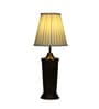 Vaishnavi Table Lamp With Ivory Pleated Shade