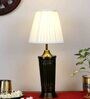 Vaishnavi Table Lamp With Ivory Pleated Shade