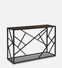 Val Console Table in Black Finish