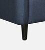 Minami Fabric 1 Seater Sofa in Blue Colour